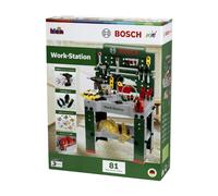 Klein Bosch Établi de Jeu 8469 avec Tournevis Ixolino et Équipement de Sécurité