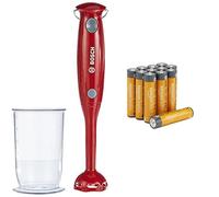 Klein Bosch Mixer Plongeant, Verre gradué, & Piles AAA Alcalines Amazon Basics 12 pcs, 10 Ans