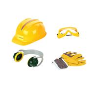 Klein Bosch Set de sécurité pour jouets 8537 avec casque, lunettes de protection, gants et bouchons d'oreilles