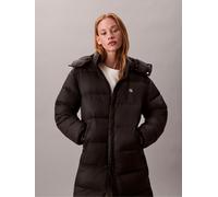 Klein Calvin Klein Black Hooded Down Puffer Coat