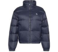 Klein Calvin Klein Blue Short Down Puffer Jacket