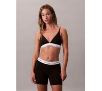 Calvin Klein Boxer Femme Boxer Brief avec Ceinture Emblématique, Noir (Black), XL