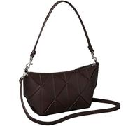 Klein Calvin Klein Brown Woven Emblem Shoulder Bag