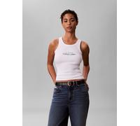 Klein Calvin Klein Slim Ribbed Cotton Tank Top