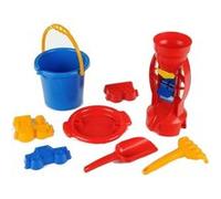 Klein ensemble de seau avec moulin à sable 8 pièces 15 cm Multicolore G