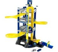 Theo Klein 3400 Garage Michelin Service 4 Niveaux - Garage Comprenant des Voitures Un Pont Basculant et Une Rampe D'Arrivée - Dimensions : 765 cm X 62 cm X 755 cm Jouet pour Enfants Partir de 3 Ans