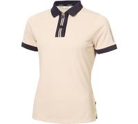 Klein Golf Calvin Klein Golf Layla Short Sleeve Polo Shirt Cream 14