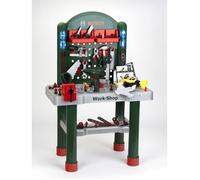 - Jouet Etabli Bosch Workshop avec visseuse mecanique et vehicule a monter - 3 ans et +