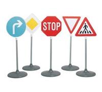 Klein panneaux de signalisation 5 pièces 70 cm Multicolore, Multicolore G