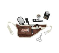 Theo Klein Set barbier 5838 Braun- sacoche du ventre avec de nombreux ustensiles de magasin de barbe