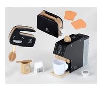 Theo Klein 7404 Set cuisine Electrolux en Bois I Avec Cafetière automatique Batteur-Mixeur et Grille-Pain I Jouet pour Enfants à partir de 3 ans