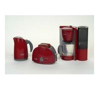 Klein Coffret de jeu Le petit-déjeuner Bosch 9564 - Grille-pain, cafetière, bouilloire - Rouge