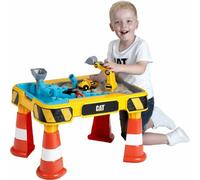 Klein Table multi-jeux sable et eau Caterpillar Multicolore