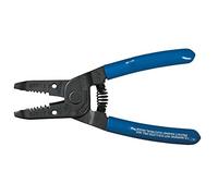 Klein Tools 1011 Pince multifonction à dénuder et coupe-fil, fabriquée aux États-Unis, pour fils rigides de calibre 10-20 AWG et fils souples multibrins de calibre 12-22 AWG
