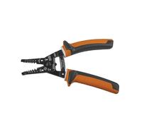 Klein Tools 11054-EINS Pince à dénuder/cisaille 8-18 AWG isolé, Noir/Orange, 204 mm