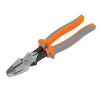 Klein Tools 2139NERINS Pince coupante latérale isolée 1000 V, fabriquée aux États-Unis, design à haut effet de levier, couteaux trempés par induction, 22,9 cm