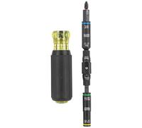 Klein Tools 32528HD KNECT Tournevis multi-embouts 10 en 1 avec douilles à rabat profond pour plomberie et CVC