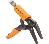 Klein Tools 38610 Pince de verrouillage, long bec avec poignées de déverrouillage, couple élevé, idéal pour les espaces restreints, 10,2 cm