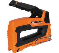 Klein Tools 45001 Agrafeuse robuste pour câble vocal et de données, compatible avec agrafes isolées de 13/64" à 19/32"