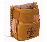 Klein Tools 5125l Cuir Outil 5 poches Pochette avec du ruban adhésif String