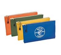 Klein Tools 5140 Canvas Zipper Bags, 4-Pack