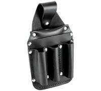 Klein Tools 5481 Pochette à Outils, Poche arrière pour électricien en Cuir Double Couture et riveté, 6 Poches, 14 x 6 x 25 cm