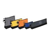Klein Tools 55569 Lot de 5 Pochettes à Outils à Fermeture éclair avec mousquetons, Fond à Soufflet renforcé, résistant à l'eau 1680D, Plusieurs Tailles
