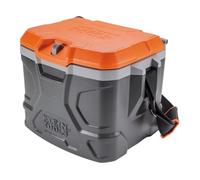 Klein Tools 55600 | Cooler Trade Pro Tough Box 17 Quart | Capacité 16,1 L 18 canettes | Garde Froid Jusqu’à 30 h | Peut Servir de siège | Compartiment intérieur