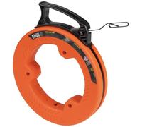 Klein Tools Ruban de pêche 56331 – embout double boucle, boîtier et poignée, 3 mm x 15,2 m