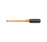 Klein Tools 603-4-INS Insulated No.2 Phillips Tip Screwdriver, Black by Klein