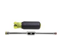 Klein Tools 65064 Tête hexagonale tourne-écrous à 2 en 1, 1/10,2 cm et 5/38,1 cm