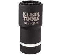 Klein Tools 66054E Douille à choc 2 en 1 métrique à choc profond 12 points 32 x 27 mm 1/2"