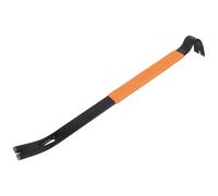 Klein Tools 66098 Pied de biche plat très résistant en acier au carbone forgé, griffe incurvée, pour levier, racler, soulever et tirer, 53,3 cm