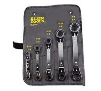 KLEIN TOOLS 68245 Jeu de 5 clés à cliquet réversibles, noires, fabriquées aux États-Unis