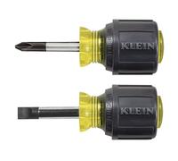 Klein Tools 85071 2 pièces Stubby Jeu de tournevis