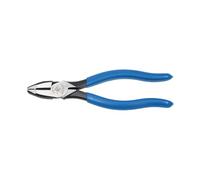 Klein Tools D20007 Pince à coupe latérale, Bleu/Argent, 178 mm