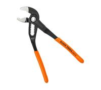 Klein Tools D5057B Pince à pompe à cliquet à réglage rapide de 17,8 cm, design compact avec mâchoire en V et dents trempées pour un couple maximal
