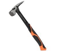 Klein Tools H80920S Marteau d'encadrement à tête lisse avec griffe droite | Acier forgé, extracteur de clou magnétique et face de frappe carrée extra large