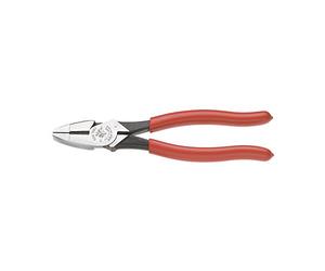 Klein Tools HD2139NE Pince à coupe latérale, Rouge/Argent, 241 mm