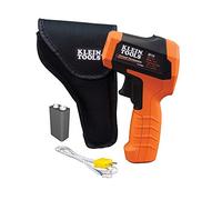 Klein Tools IR10 | Thermomètre infrarouge double laser 20:1 | Mesure de -40 à 650 °C avec sonde K-Type incluse