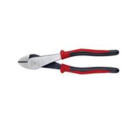 Klein Tools J228-8 Pince fabrique aux tats-Unis Pince coupante diagonale avec poignes compagnon bi-matire mchoires courtes et bords tranchan