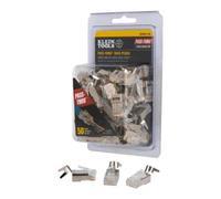 Klein Tools Klein Tools Connecteurs de données RJ45 Pass-Thru™ CAT6A STP, 50 pièces Quantité:1
