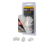 Klein Tools Klein Tools Connecteurs de données RJ45 Pass-Thru™ CAT6A UTP, 50 pièces Quantité:1