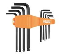 Klein Tools Klein Tools Jeu de clés à pipe long 10 pièces tête sphérique métrique Quantité:1