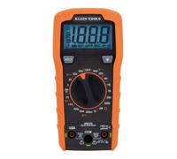 Klein Tools Multimètre MM325, testeur de tension numérique manuel 600 V AC/DC, teste les batteries, le courant, la résistance, les diodes et la continuité, noir