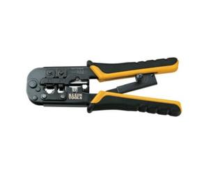 Klein Tools Klein Tools Pince à sertir de données avec cliquet RJ45 RJ11 RJ12, coupe et dénudeur Quantité:1