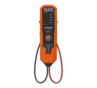 Klein Tools Testeur de tension ET40, tension CA, tension CC et polarité CC, piles incluses, orange