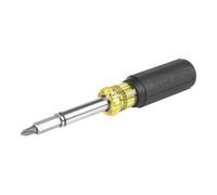 KLEIN TOOLS Tournevis magnétique 11 en 1 avec 8 embouts et 3 tailles de vis à écrous, poignée de coussin 32500MAG