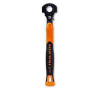 KLEIN TOOLS KT171HFINS Clé isolée 5 en 1 avec double face de marteau, nominale 1000 V, design à cliquet, trou d'attache, poignée ergonomique pour matériel de poteau utilitaire