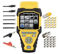 Klein Tools Scout Pro Max VDV501-770 Kit testeur de câble Ethernet, coaxial/vidéo, téléphone (RJ11/RJ12/RJ45) câbles F-connecteurs, télécommandes Test-n-Map